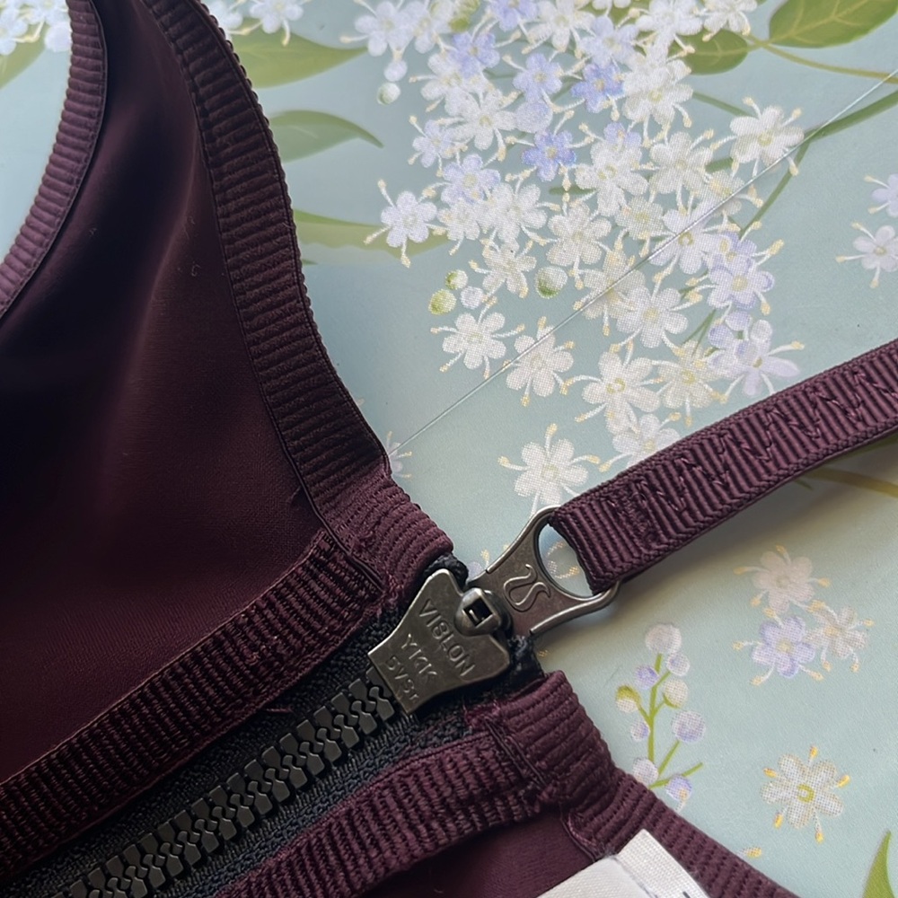 Lululemon Maroon Here To There Fit & Flare Dress Rare Bordeaux Drama - Picture 7 of 11